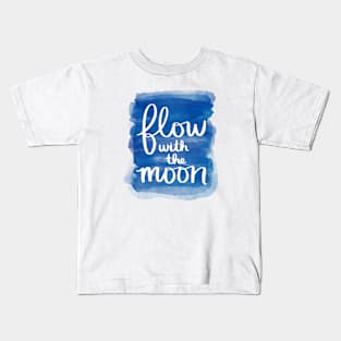 Flow with the Moon Kids T-Shirt